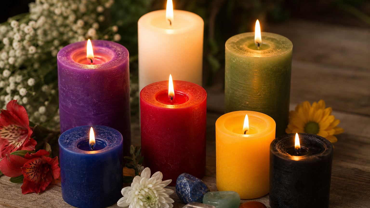 Candle Color Meanings: Set Your Intentions with Light