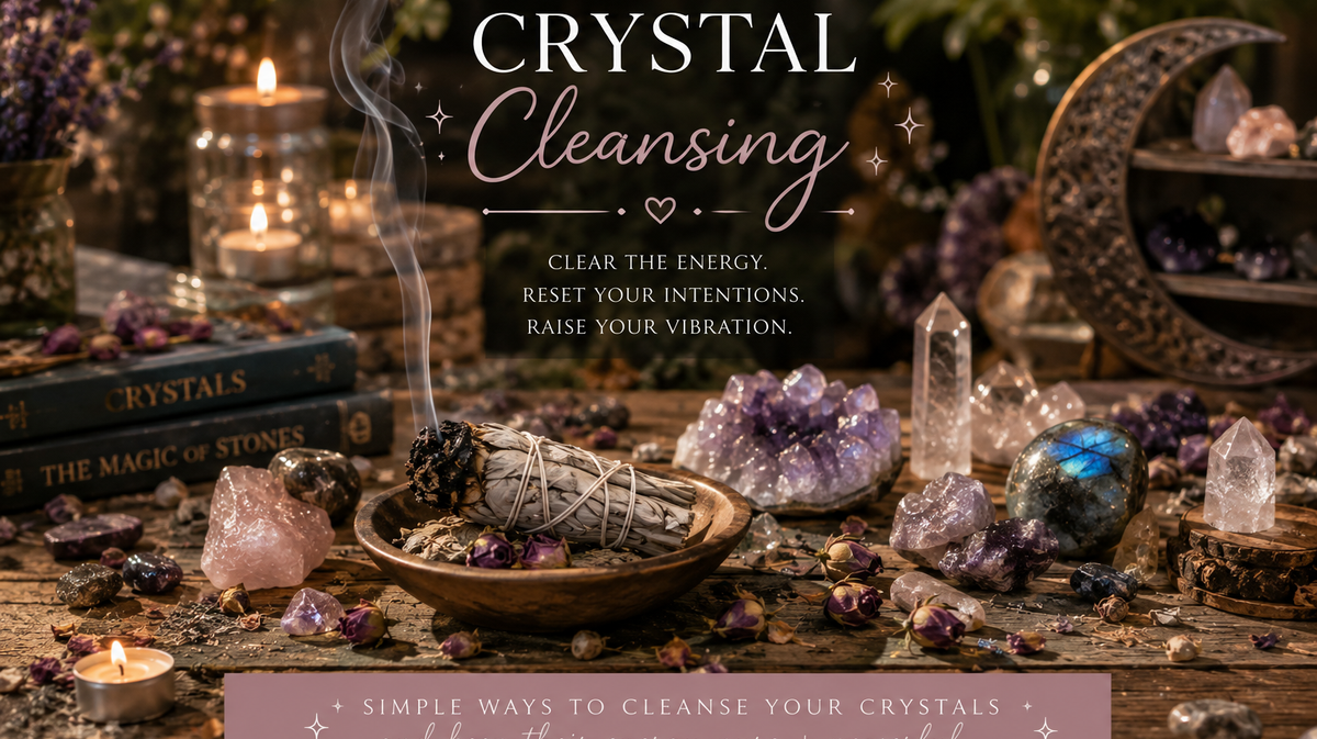 How to Cleanse Crystals: 5 Proven Methods for Beginners