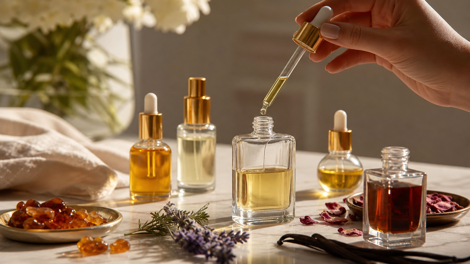 How to Layer Perfume Oils for a Signature Scent