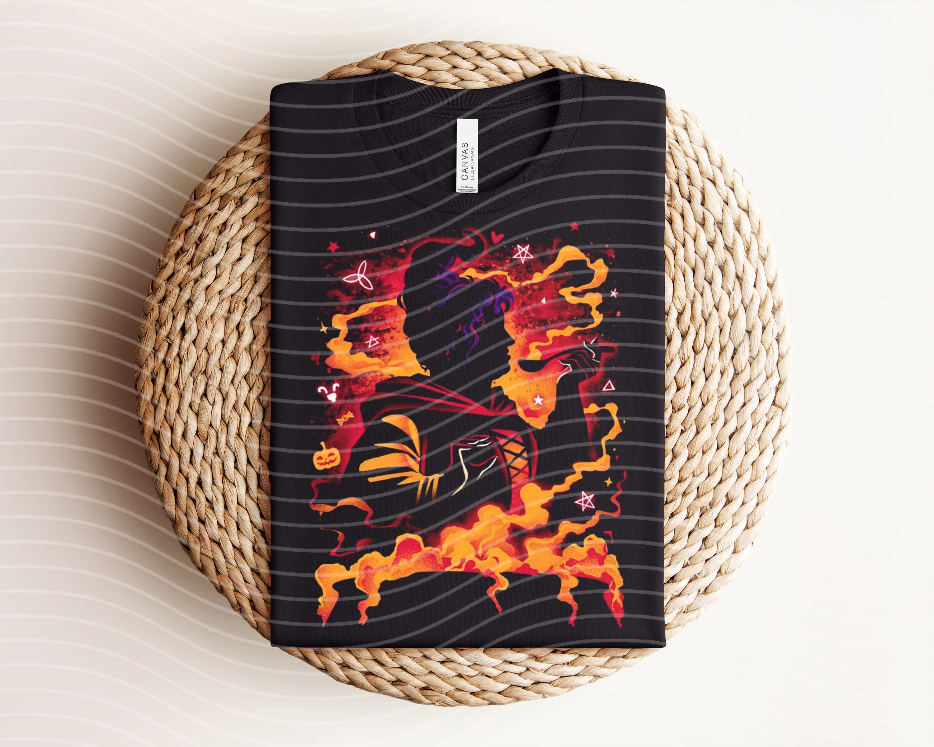 Mary Dark Graphic Tee by Anchored Grace Boutique, featuring a stylish black graphic design on a casual cotton tee.
