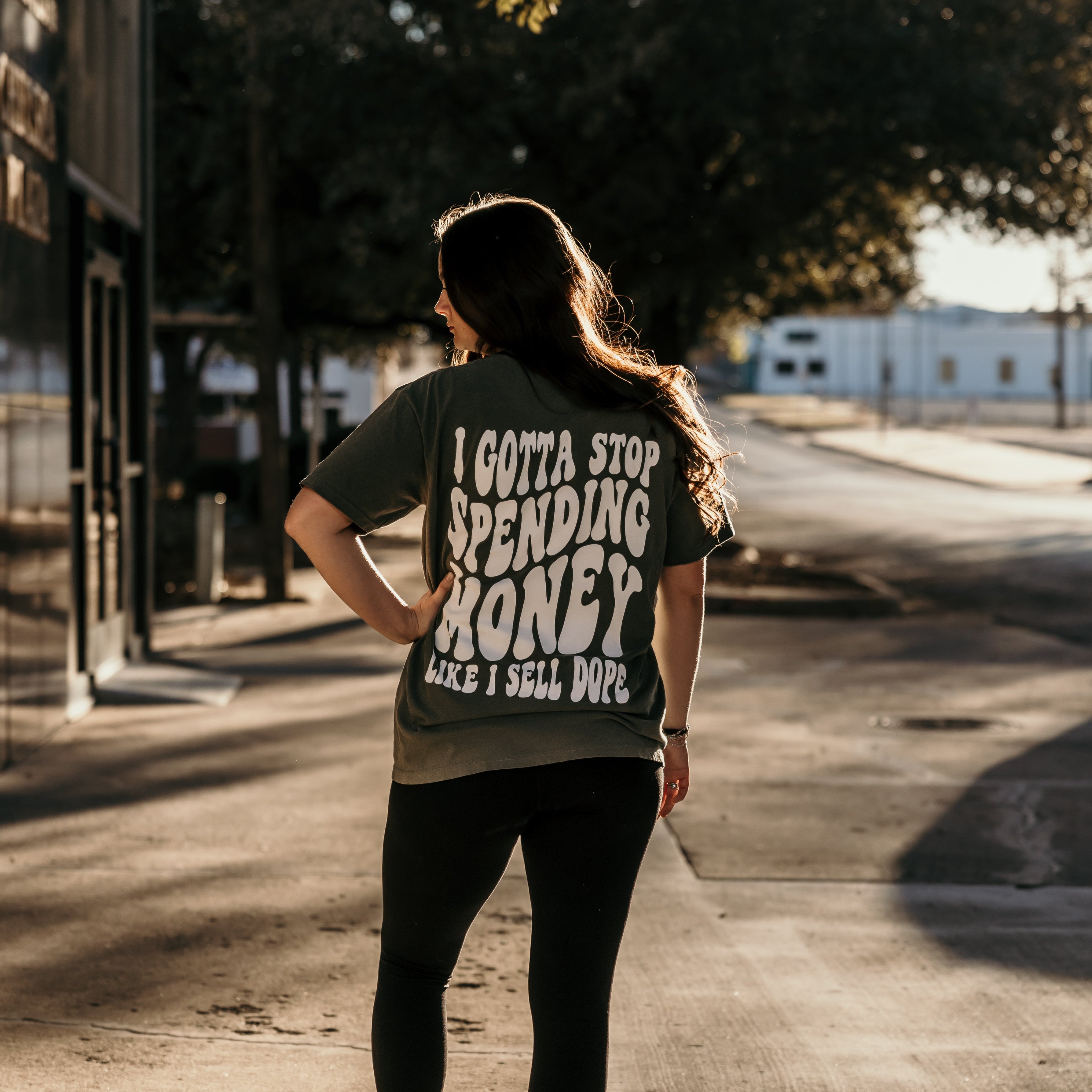 Colorful dope graphic T-shirt by Shop Karma Tees featuring vibrant spring-inspired artwork on soft cotton fabric.