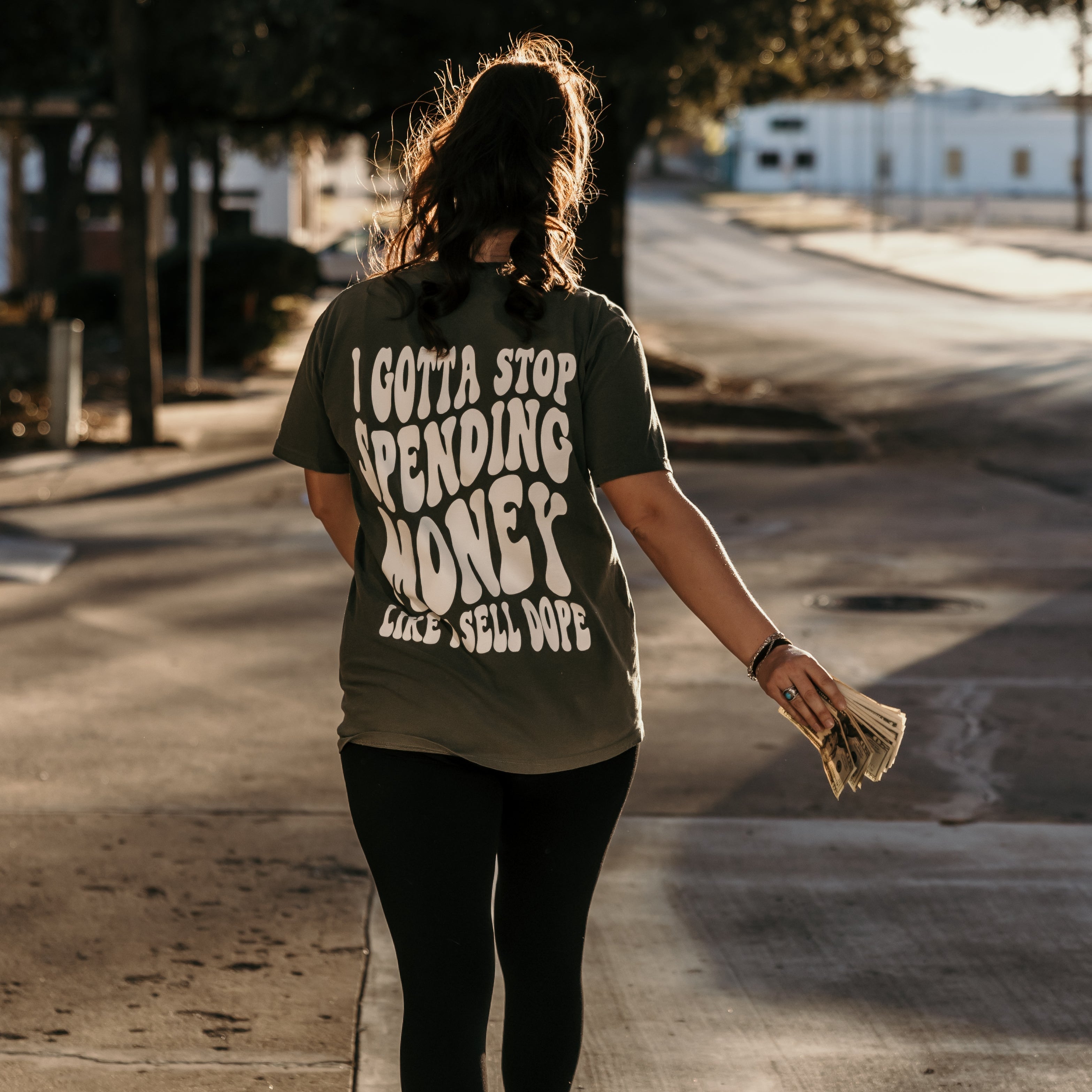 Colorful Dope Graphic Tee by Shop Karma Tees featuring vibrant spring-inspired designs on soft cotton fabric.