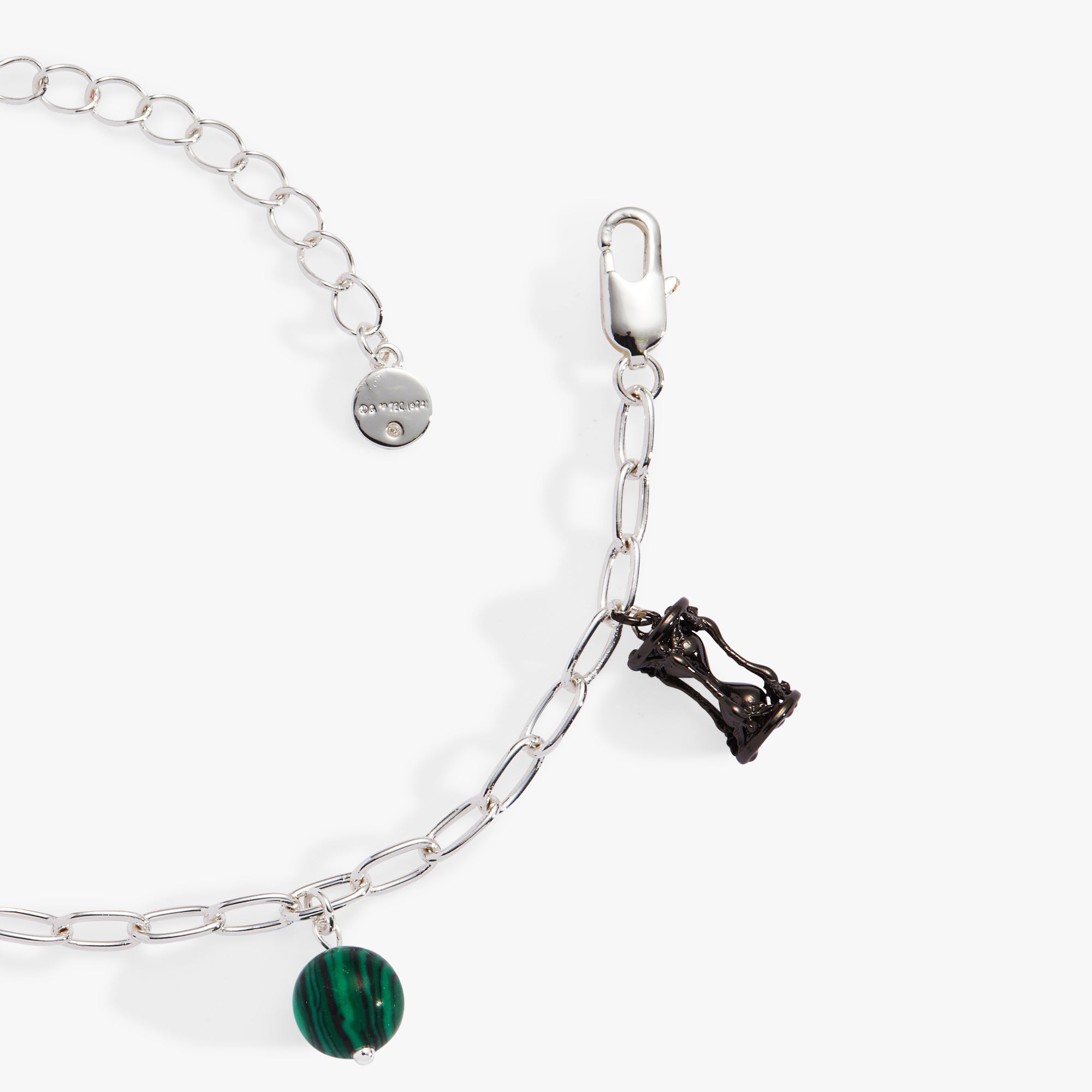 Silver Wicked Witch Charm Bracelet from ALEX AND ANI featuring The Wizard of Oz™ theme with witch charm and decorative details.
