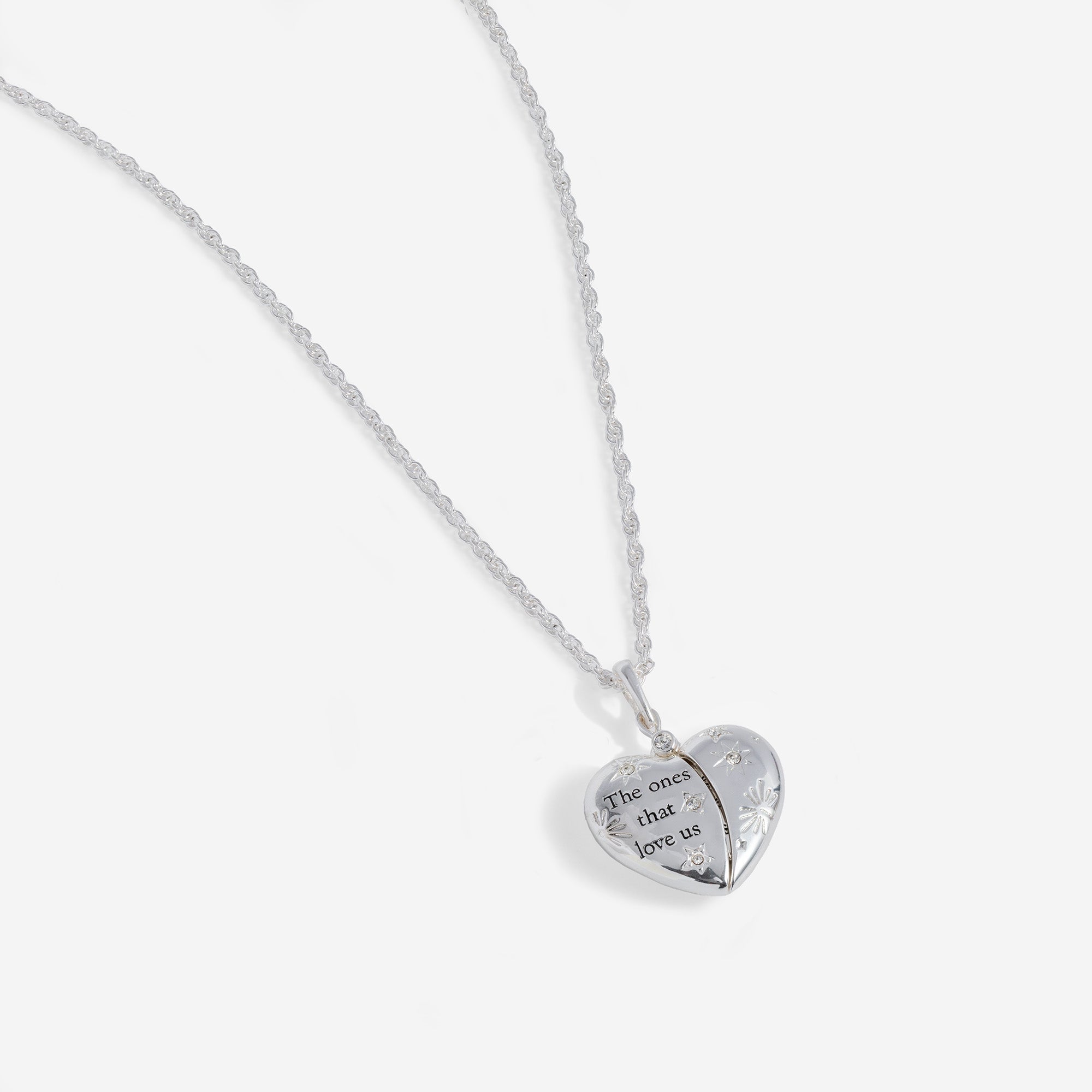 Silver Harry Potter™ 'The Ones That Love Us' locket necklace by ALEX AND ANI, featuring intricate magical design.