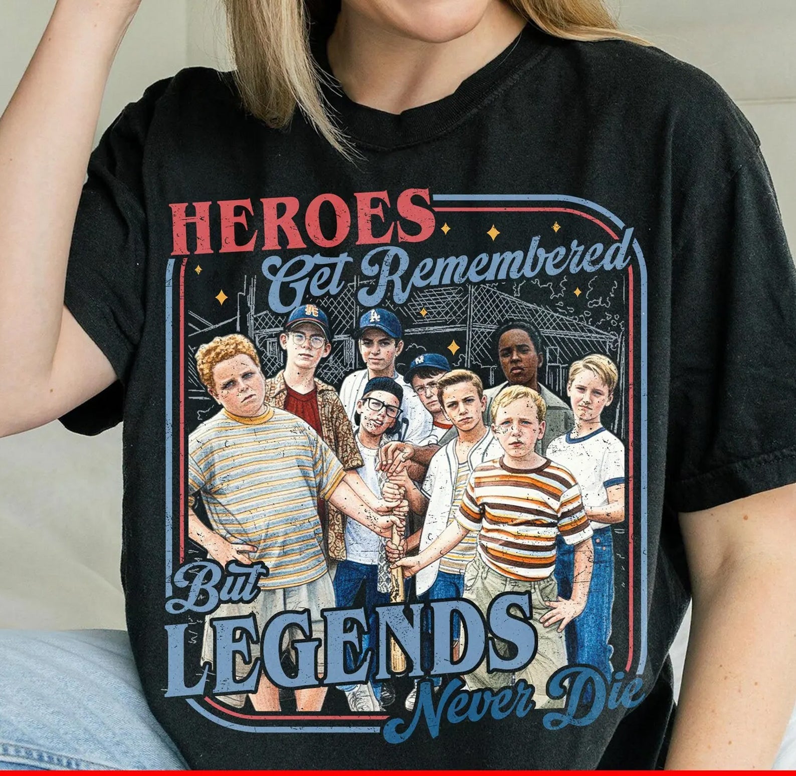 Anchored Grace Boutique heroes get remembered graphic tee featuring bold printed design on a casual t-shirt.