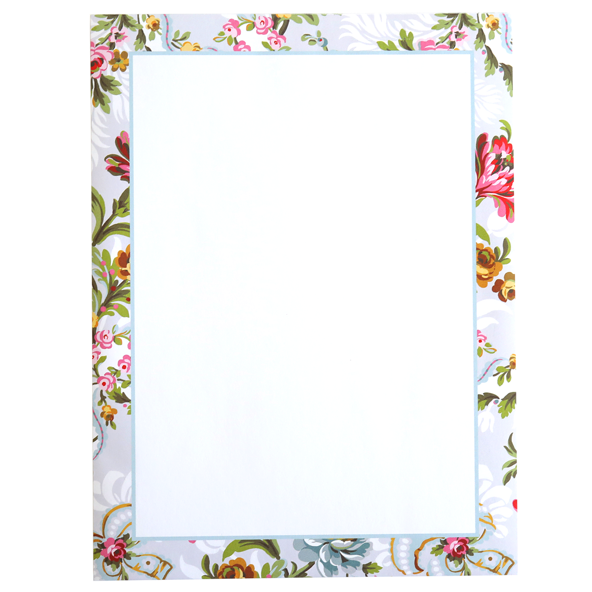 Anna Griffin Phoebe note pad set featuring elegant floral designs and lined pages, perfect for writing and note-taking.