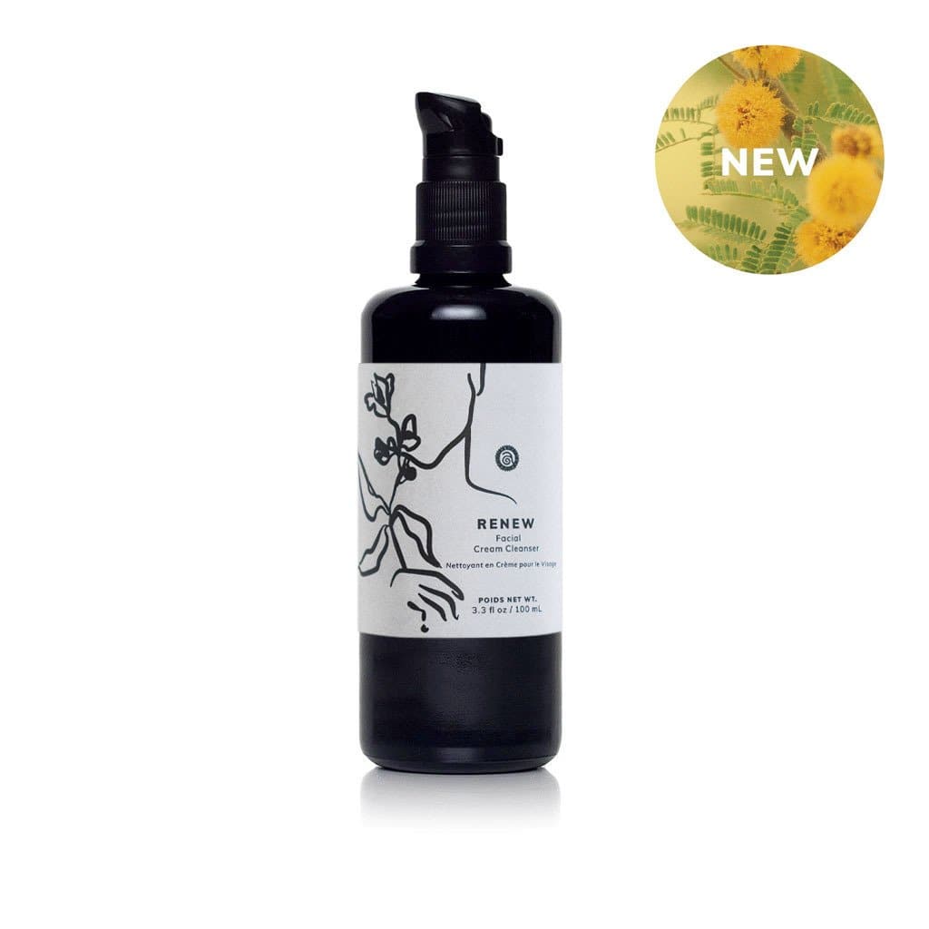 Annmarie Skin Care Renew Facial Cream Cleanser 100ml, gentle skincare product with creamy texture and natural ingredients.