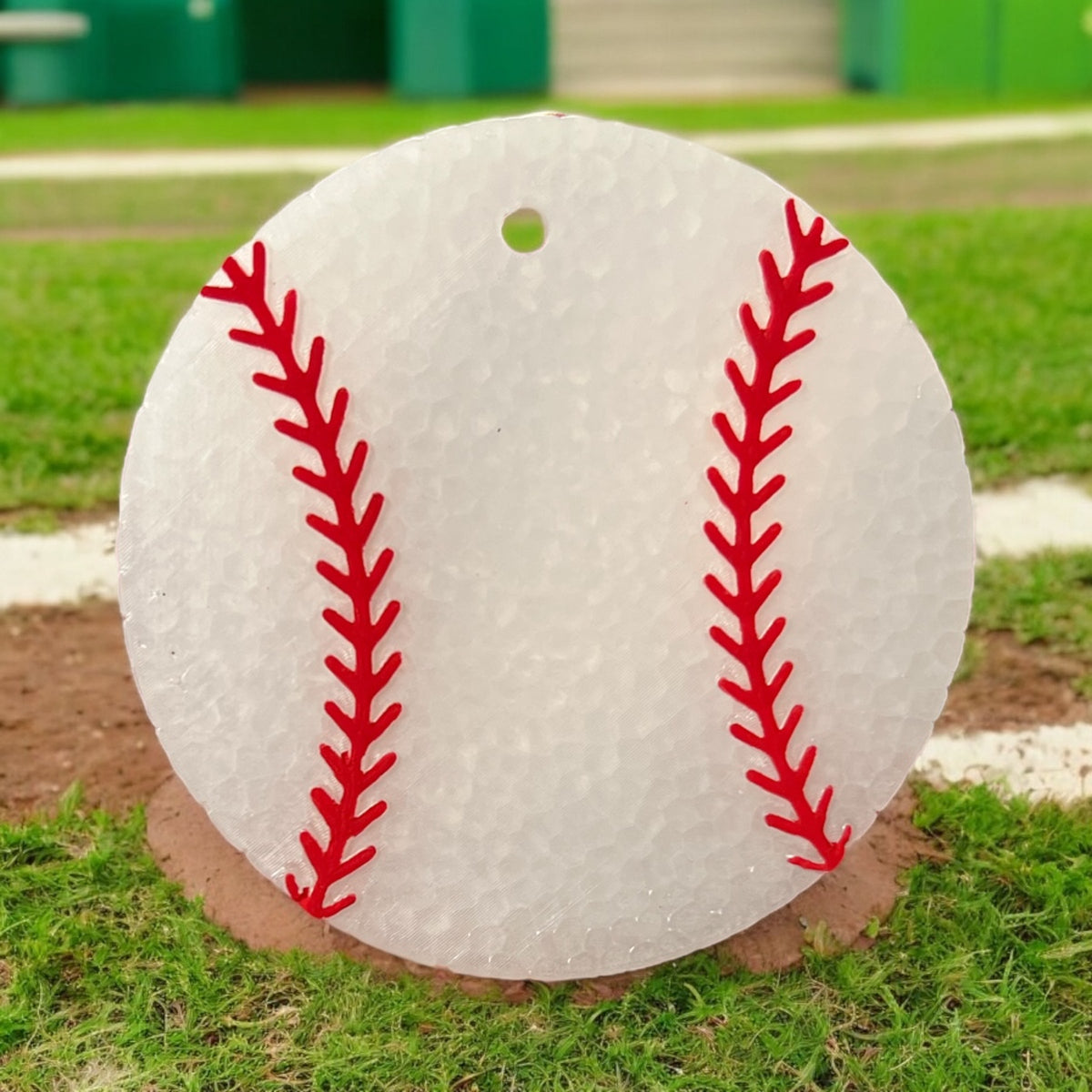 Baseball Freshie air freshener by Bug & Bean Freshies, featuring a realistic baseball design with fresh scent details.
