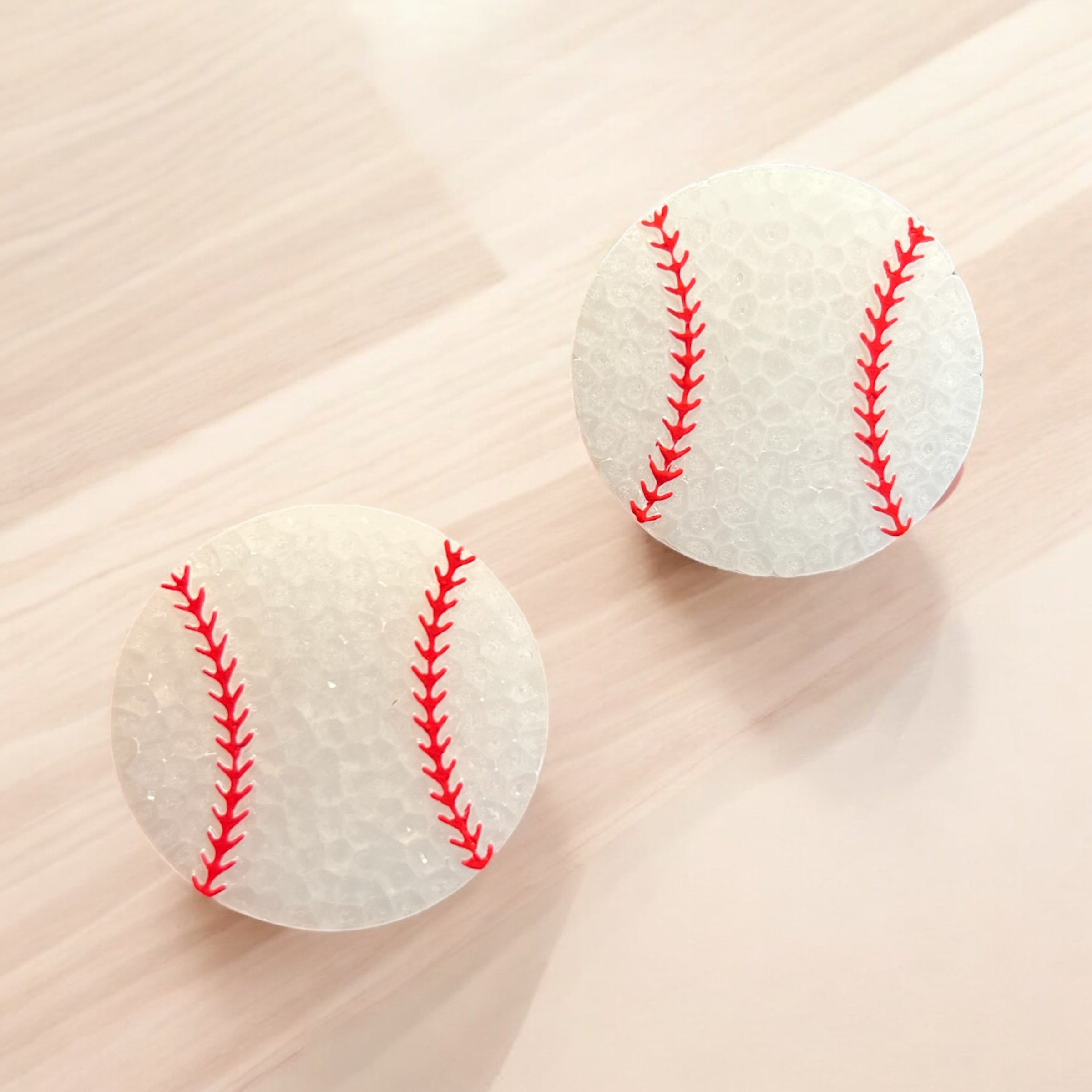Baseball-themed vent clips and magnets by Bug & Bean Freshies with sporty design and bright colors for car air freshening.