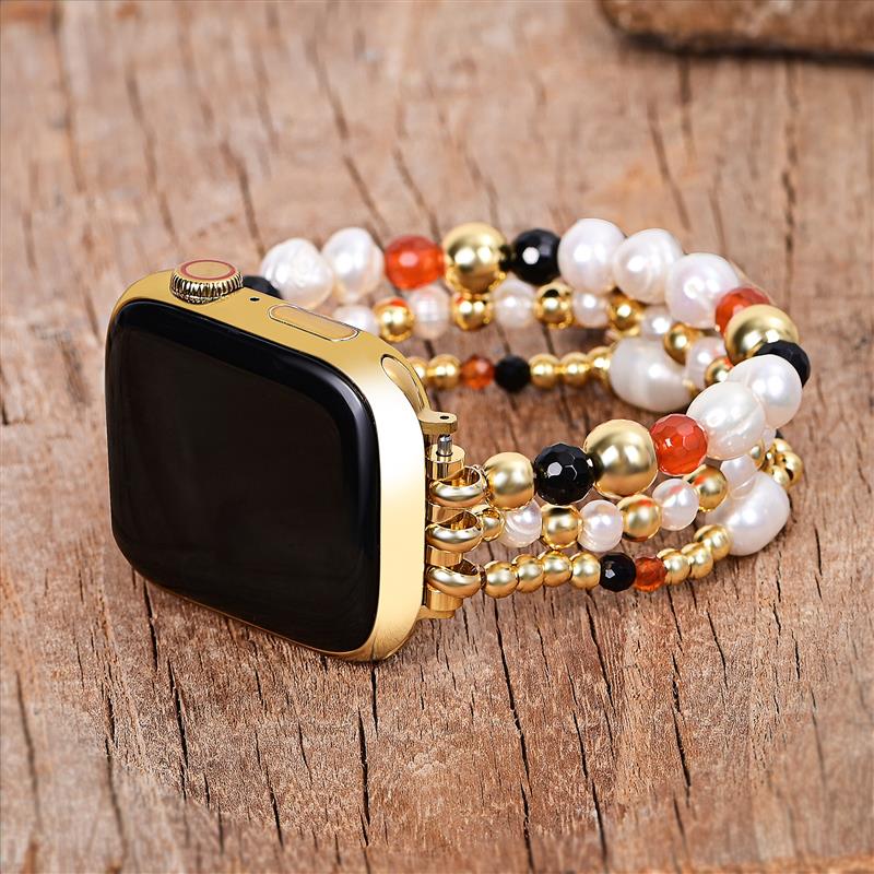 Cape Diablo Bewitched Glow Halloween Apple Watch strap with spooky design and glowing accents, perfect for festive accessories