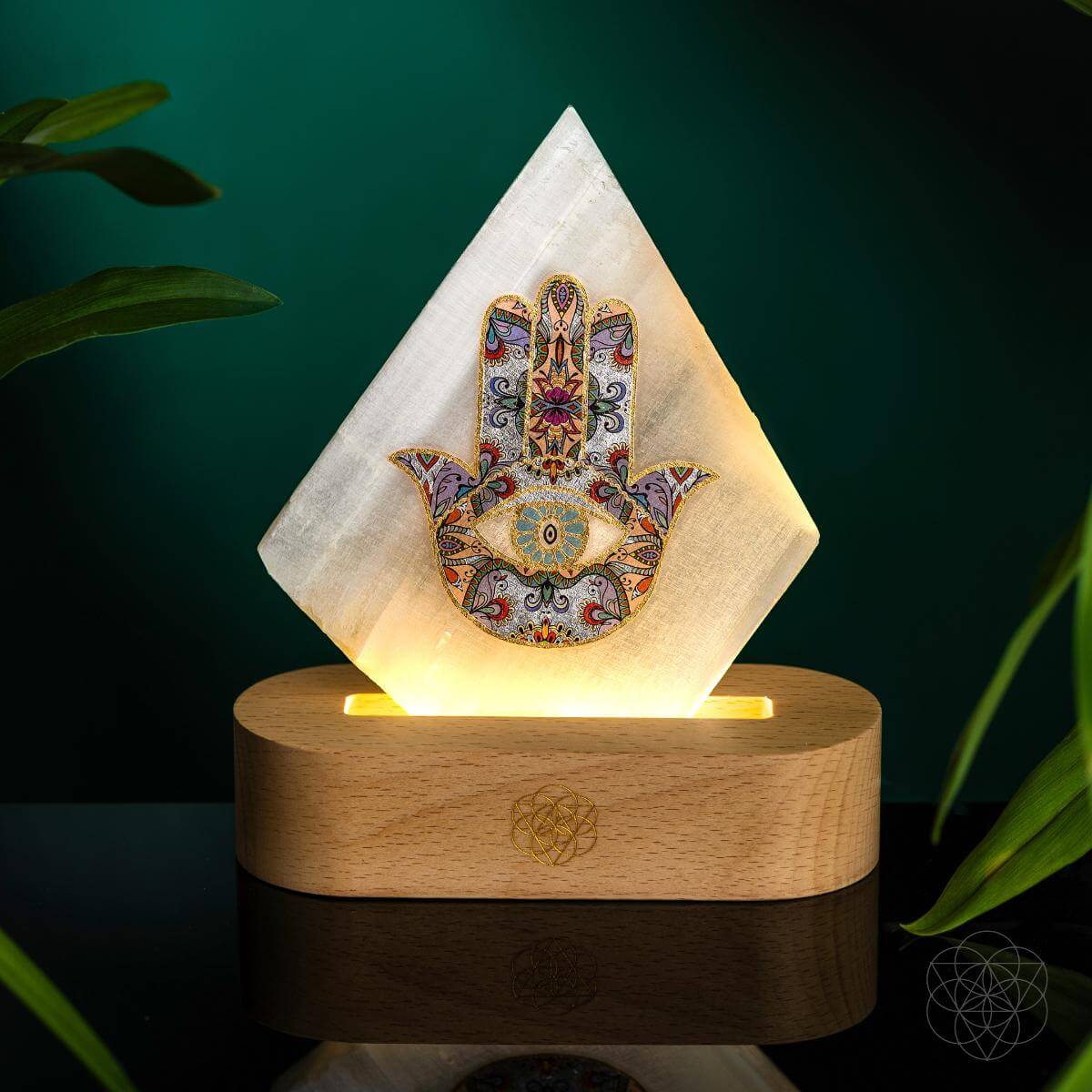 Conscious Items My Aura Spa Mood Lamp of Rejuvenation night light emitting soothing, colorful glow for relaxation and ambiance.