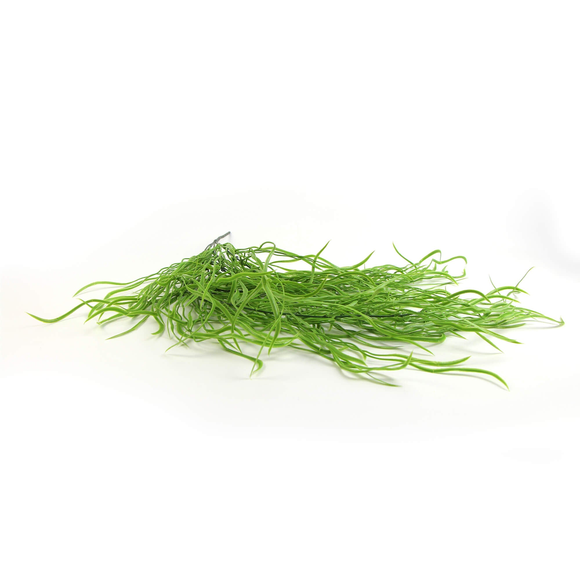 Artificial Weeping Willow Grass hanging bush, 37 inches, UV resistant, with long, sweeping draping foliage for outdoor decor.