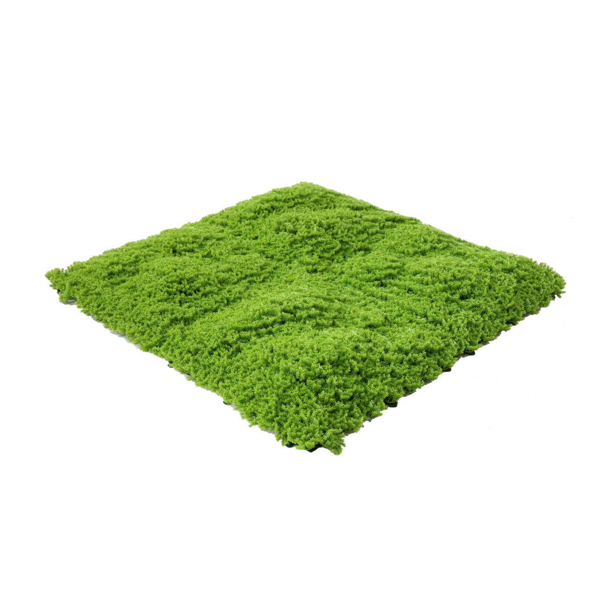 Artificial moss wall panel by Designer Plants USA, 40x20 inch UV-resistant living wall with realistic green moss leaves.