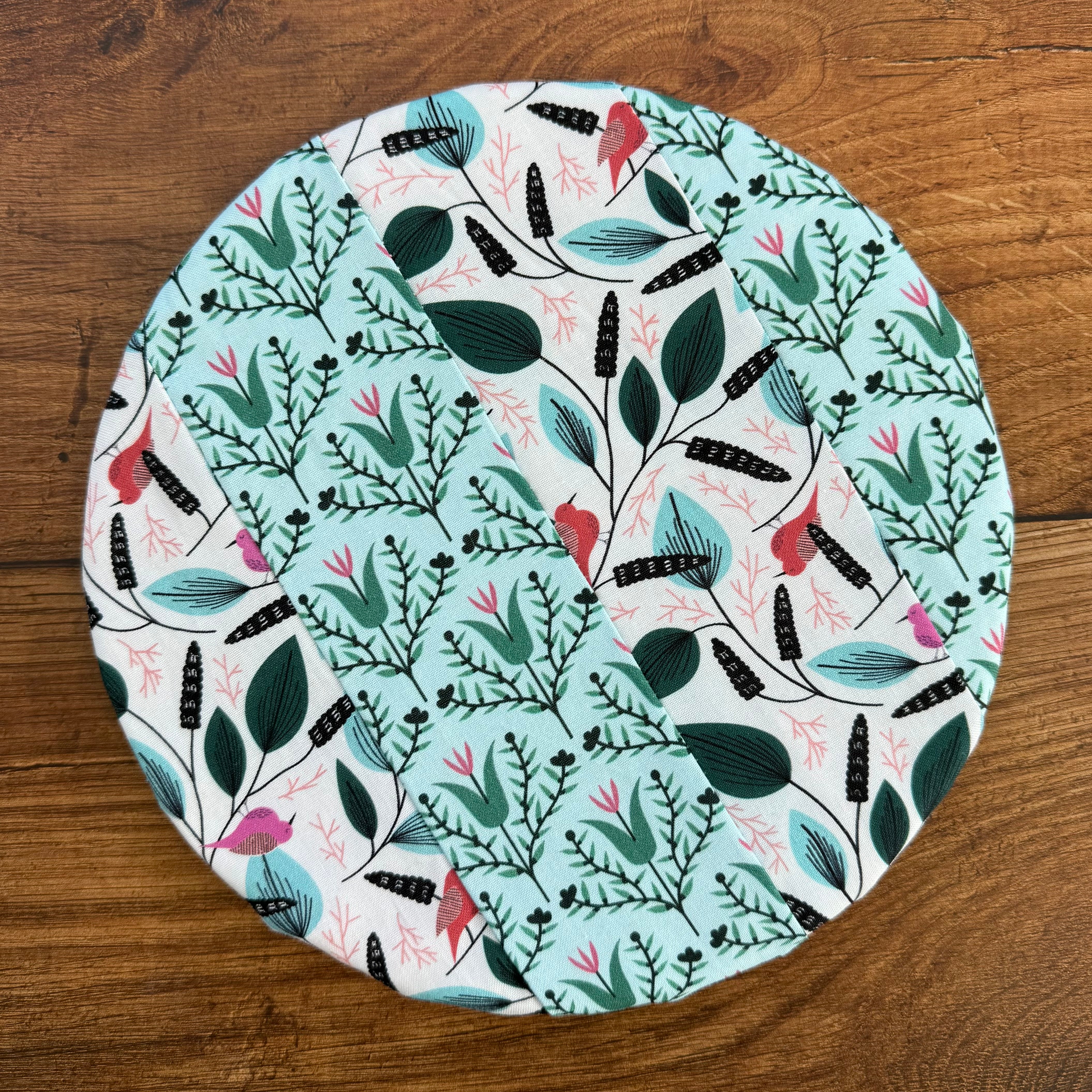 Small mushroom-shaped bowl and banneton covers from Five Oaks Farm, made for baking and bread proofing.