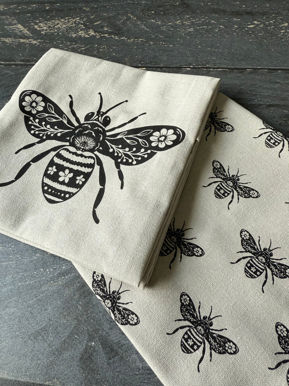 Soft cotton hand towels from Five Oaks Farm's From the Farm collection, featuring rustic farm-inspired design.