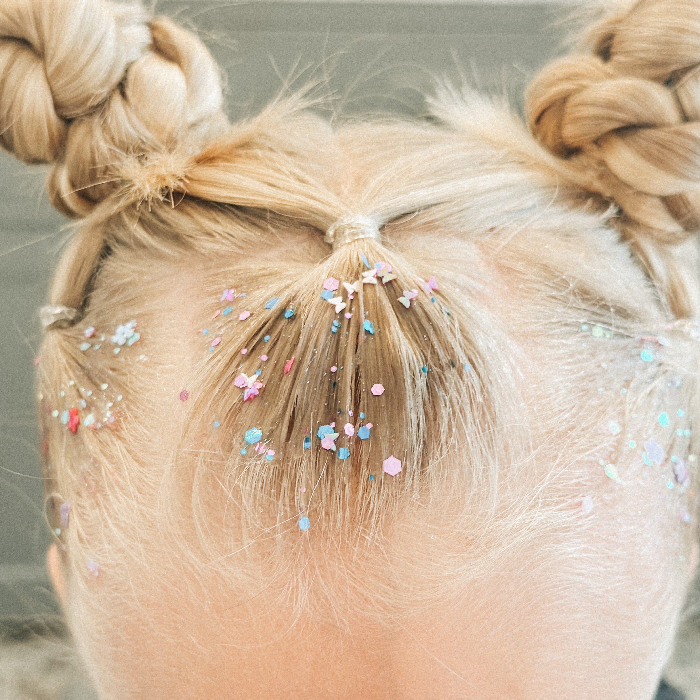 Gussy Up Bow Co. butterfly hair glitter headband featuring sparkling glitter and colorful butterfly design for hair accessories