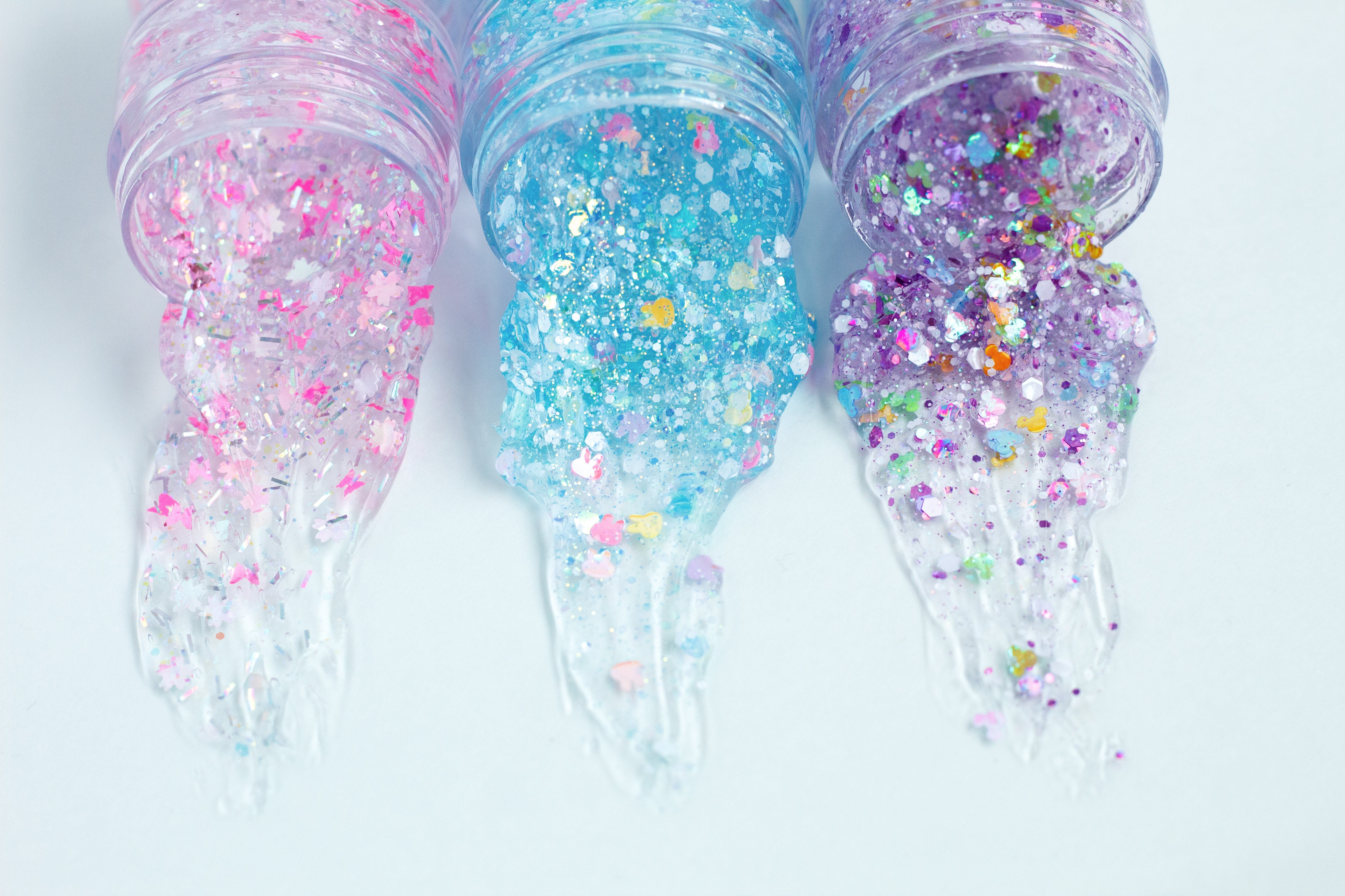 Spring Mouse Hair Glitter headband by Gussy Up Bow Co. featuring a sparkly, colorful mouse hair design for kids.
