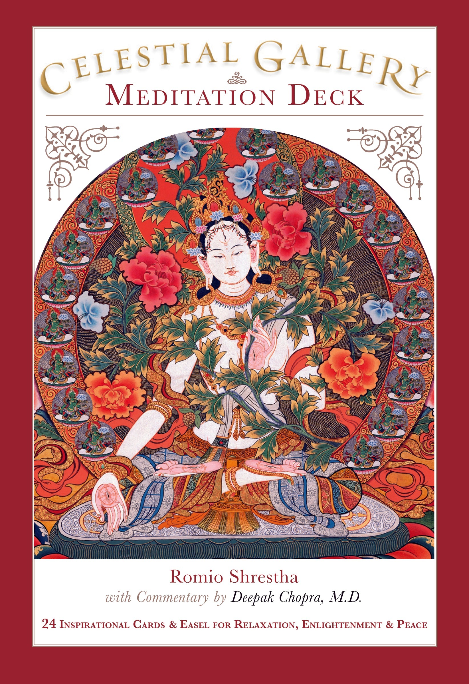 Insight Editions Celestial Gallery Meditation Deck, a card deck featuring celestial-themed artwork for mindfulness and meditation practices.