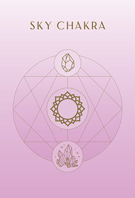 Insight Editions Crystal Healing Card Deck featuring colorful cards with crystal illustrations for meditation and energy balancing.