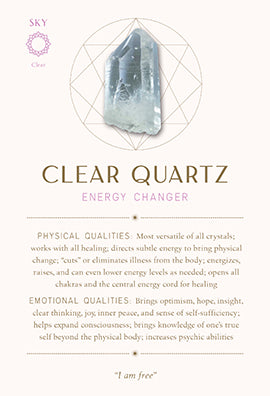 Insight Editions Crystal Healing Card Deck featuring colorful cards with crystal illustrations for guidance and spiritual healing.