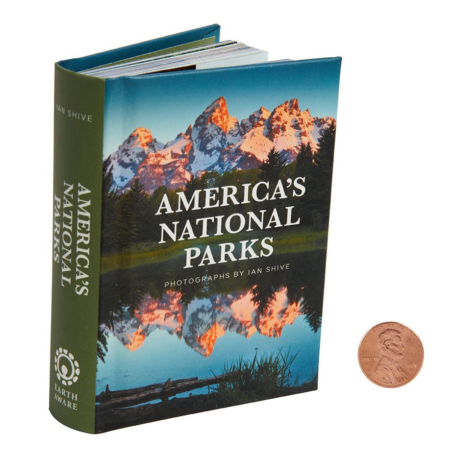 Hardcover book titled "America's National Parks" by Insight Editions, featuring scenic images of national parks in the United States.