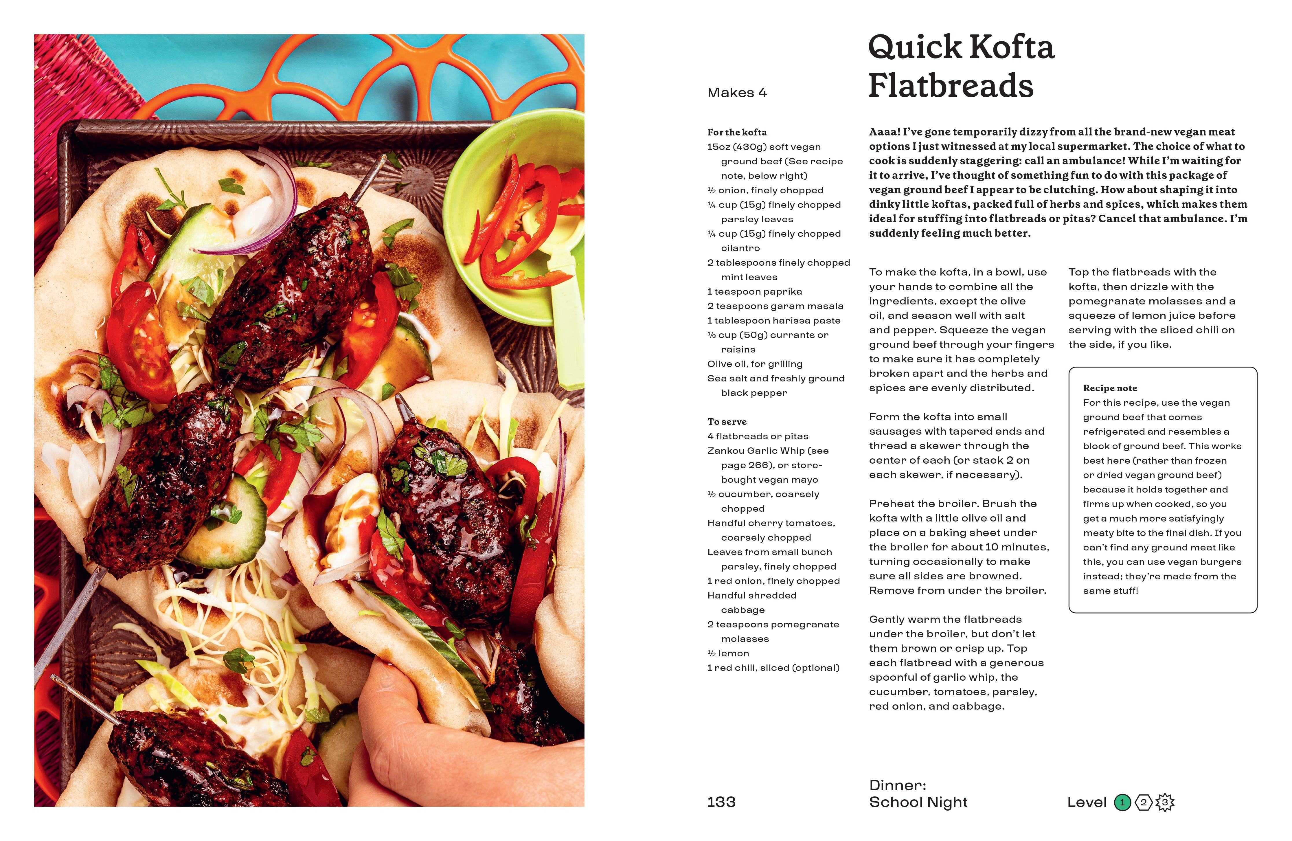 Hardcover book titled "Anything You Can Cook, I Can Cook Vegan" by Insight Editions, featuring a colorful cover with vegan meal images.