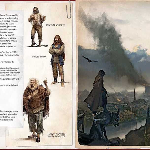 Hardcover edition of Assassin's Creed Unity by Insight Editions, featuring detailed cover art and a sturdy binding.