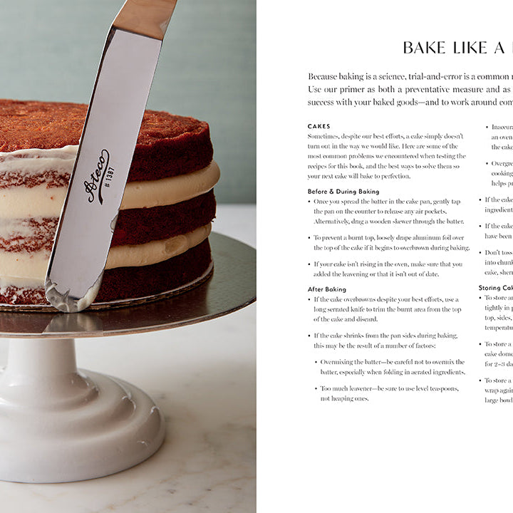Hardcover Baking Favorites cookbook by Insight Editions with colorful baking dish and assorted pastries on the cover.