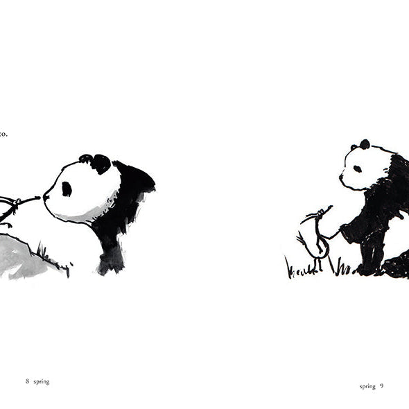 Hardcover book titled "Big Panda and Tiny Dragon" by Insight Editions, featuring colorful cover art with panda and dragon illustrations.