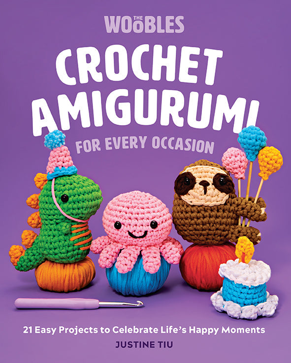 Hardcover crochet amigurumi book by Insight Editions showcasing colorful handmade crochet stuffed animals and figures.