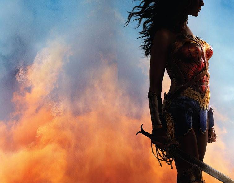 Hardcover Wonder Woman ruled journal by Insight Editions with DC Comics logo and colorful cover art featuring Wonder Woman.