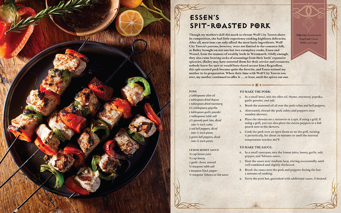 Hardcover of Diablo: The Official Cookbook by Insight Editions featuring dark fantasy-themed cover art and detailed illustrations.