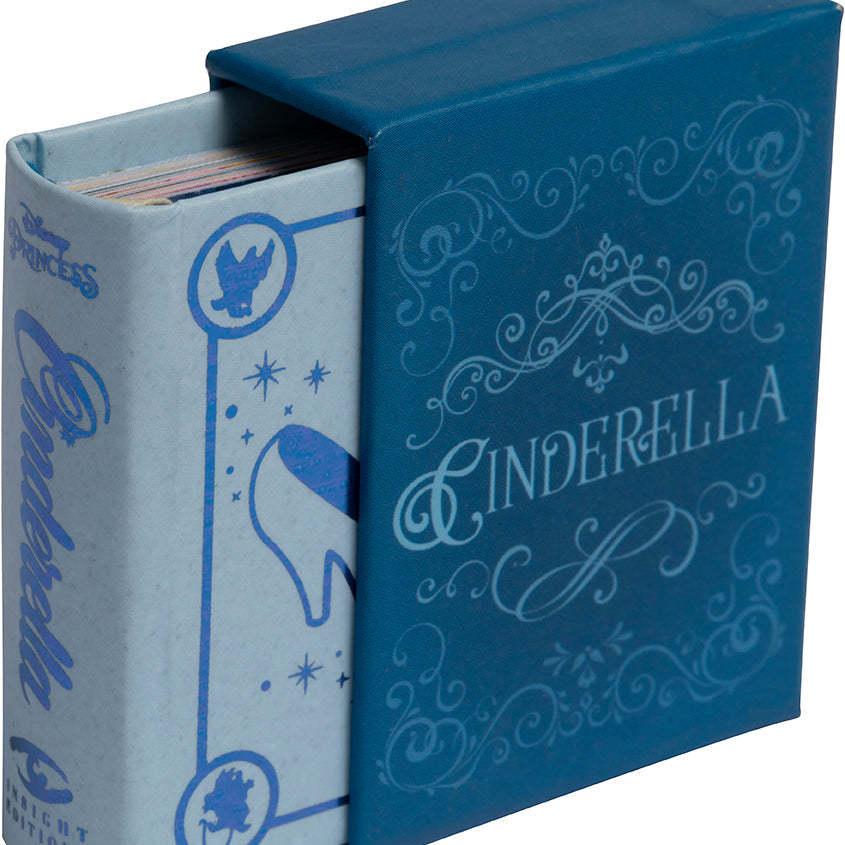 Hardcover Disney Cinderella book by Insight Editions featuring classic fairy tale artwork and elegant cover design.