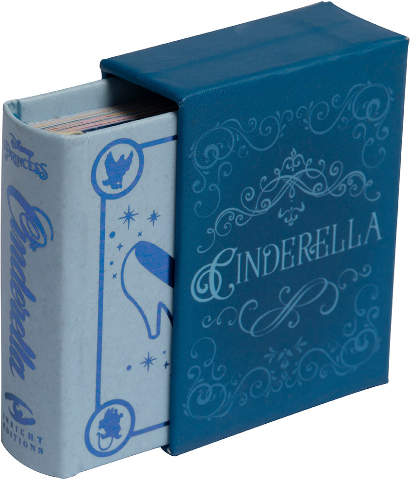 Hardcover Disney Cinderella book by Insight Editions featuring classic fairy tale illustrations and elegant cover design.