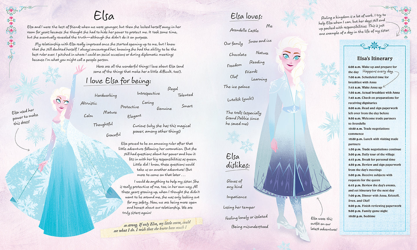 Hardcover book titled Disney Frozen: Unlocking Arendelle by Insight Editions, featuring artwork and story elements from the Frozen movie.