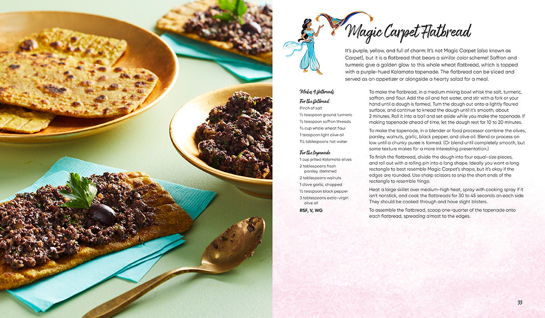 Hardcover Disney Princess: Healthy Treats Cookbook by Insight Editions featuring colorful princess illustrations and healthy dessert recipes.