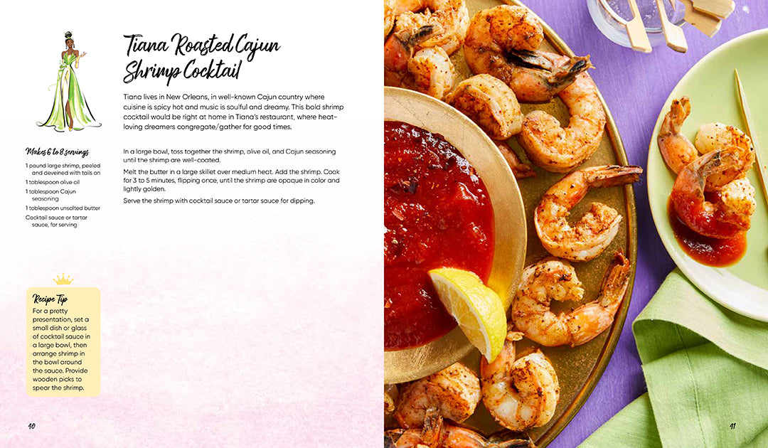 Hardcover Disney Princess Tea Parties Cookbook by Insight Editions, featuring colorful illustrations of tea party recipes and princess themes.