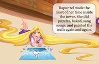 Hardcover Disney Tangled book by Insight Editions with colorful cover art featuring Rapunzel and Flynn Rider.
