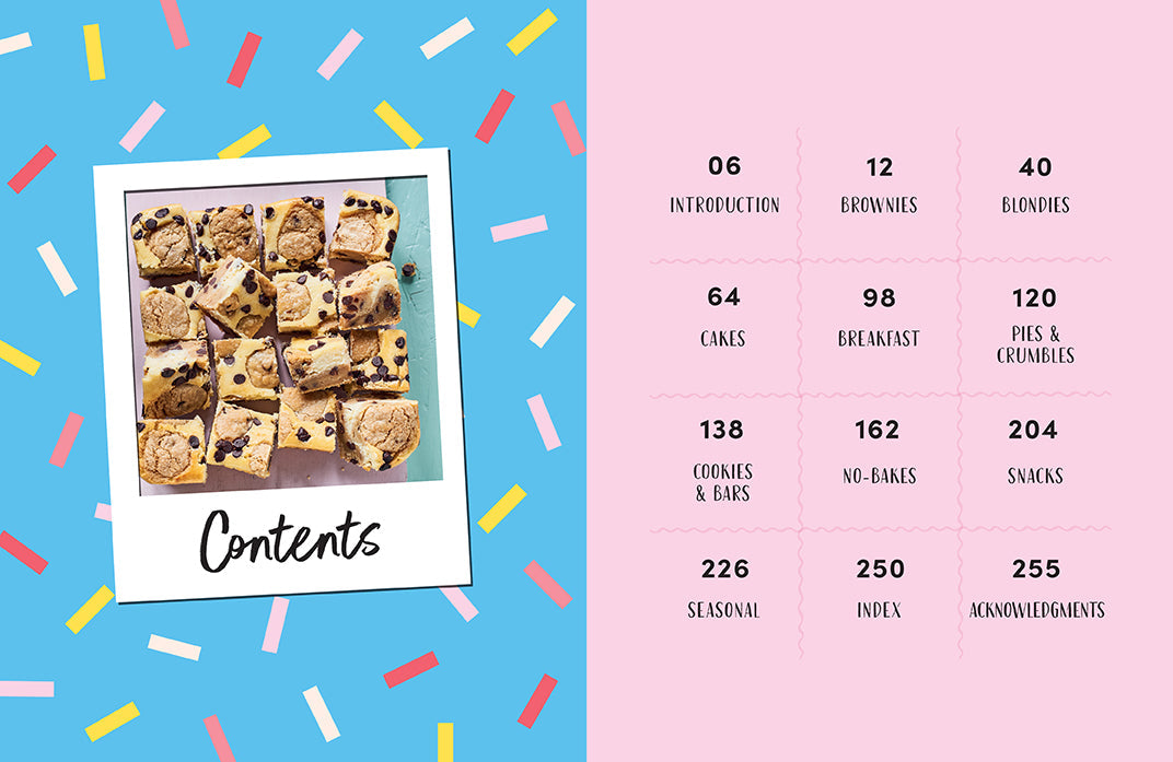Hardcover copy of Fitwaffle's Baked in One cookbook by Insight Editions, featuring a colorful cover design.