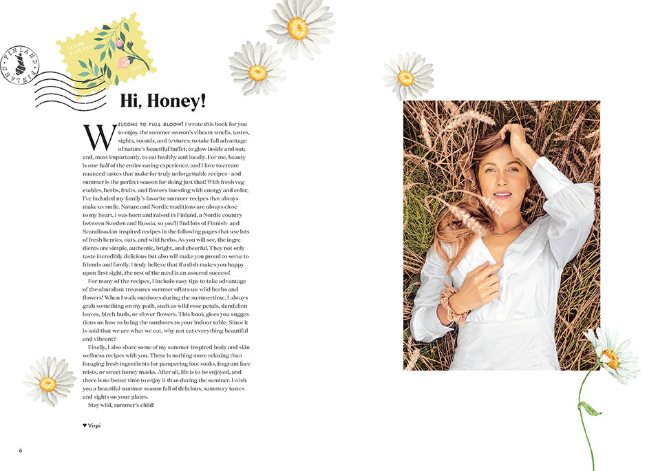 Hardcover book titled "Full Bloom" by Insight Editions, featuring vibrant floral cover art.
