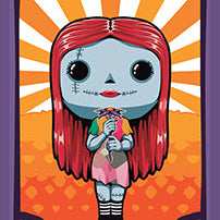 Hardcover Funko Nightmare Before Christmas Tarot Deck and Guidebook by Insight Editions, featuring spooky holiday-themed illustrations.