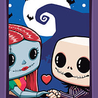 Hardcover Funko Nightmare Before Christmas Tarot Deck and Guidebook by Insight Editions, featuring spooky illustrations and themed cards.