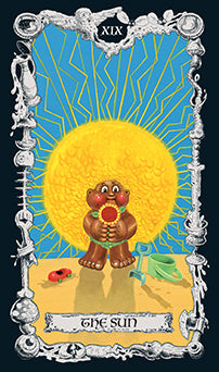 Hardcover Garbage Pail Kids Tarot Deck and Guidebook by Insight Editions, featuring colorful illustrated cards and guide pages.