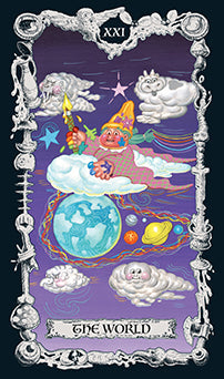 Hardcover Garbage Pail Kids Tarot Deck and Guidebook by Insight Editions, featuring colorful illustrated cards and guidebook pages.