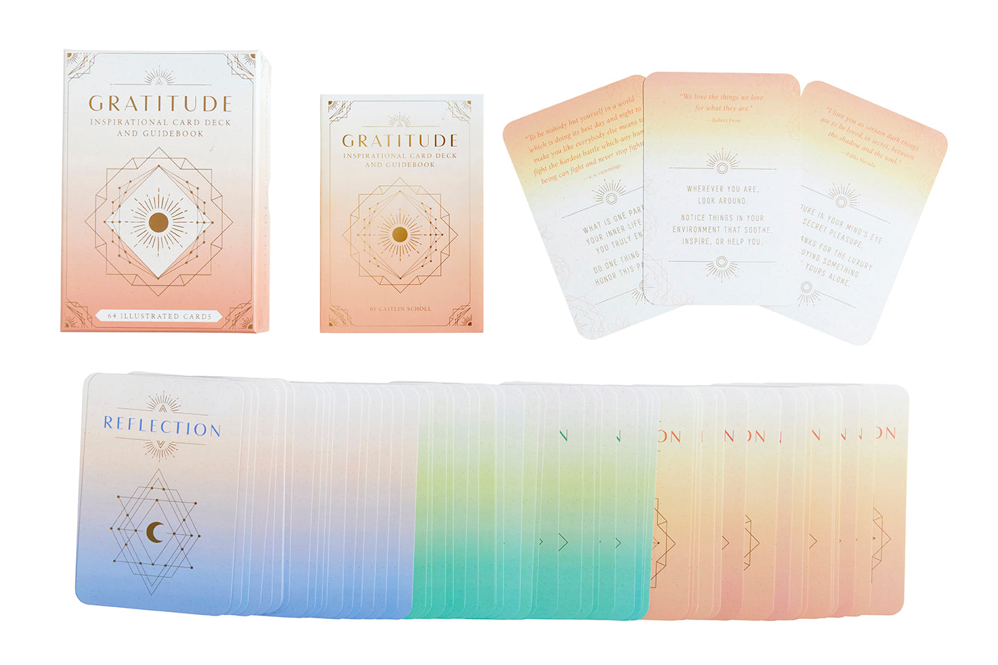 Hardcover book titled "Gratitude" by Insight Editions with a decorative cover design.