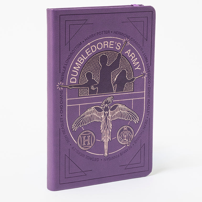 Harry Potter Dumbledore's Army hardcover ruled journal by Insight Editions with Hogwarts-themed cover design.