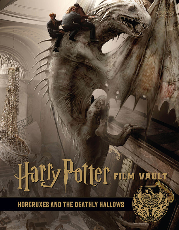 Hardcover of Harry Potter: Film Vault Volume 3 by Insight Editions, featuring detailed cover art and spine.