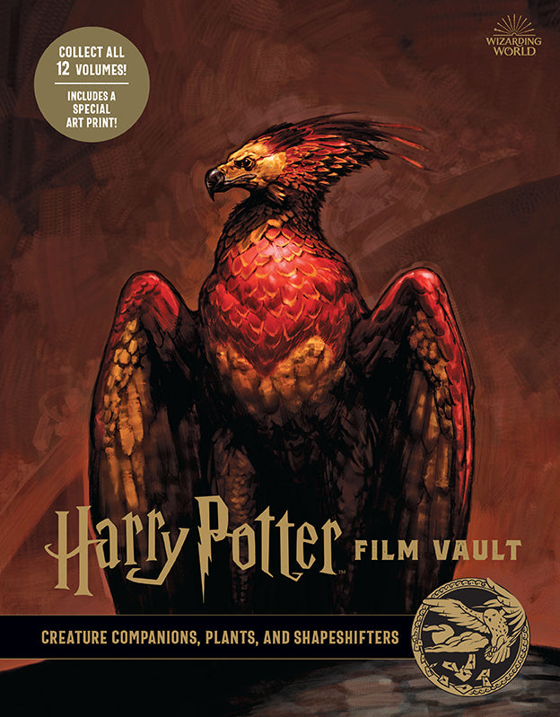 Hardcover of Harry Potter: Film Vault Volume 5 by Insight Editions, featuring detailed cover art and design on the front.