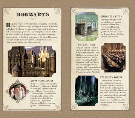 Hardcover Harry Potter Hogwarts ruled pocket journal by Insight Editions with magical design on the cover.