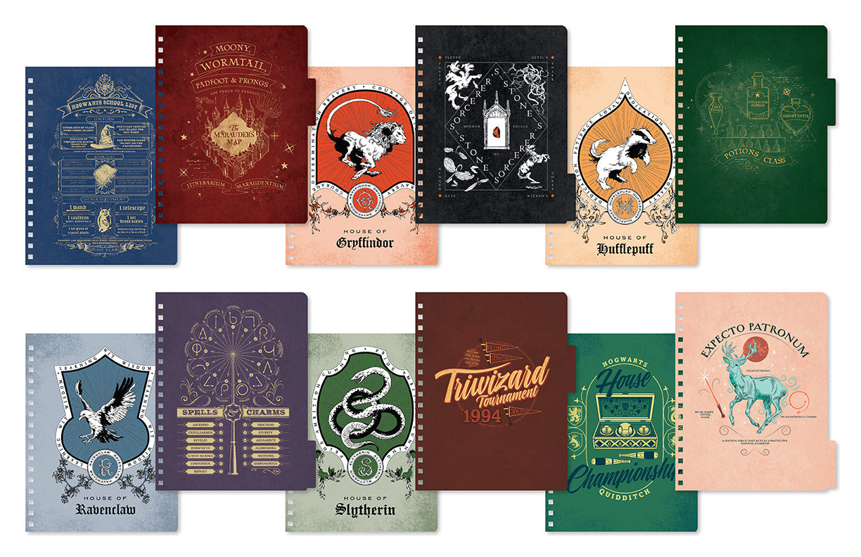 Hardcover Harry Potter Hogwarts Teacher's 12-Month Undated Planner by Insight Editions with magical cover design.